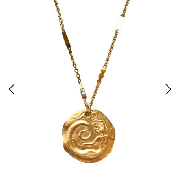 GOLDEN SIRENA NECKLACE, New